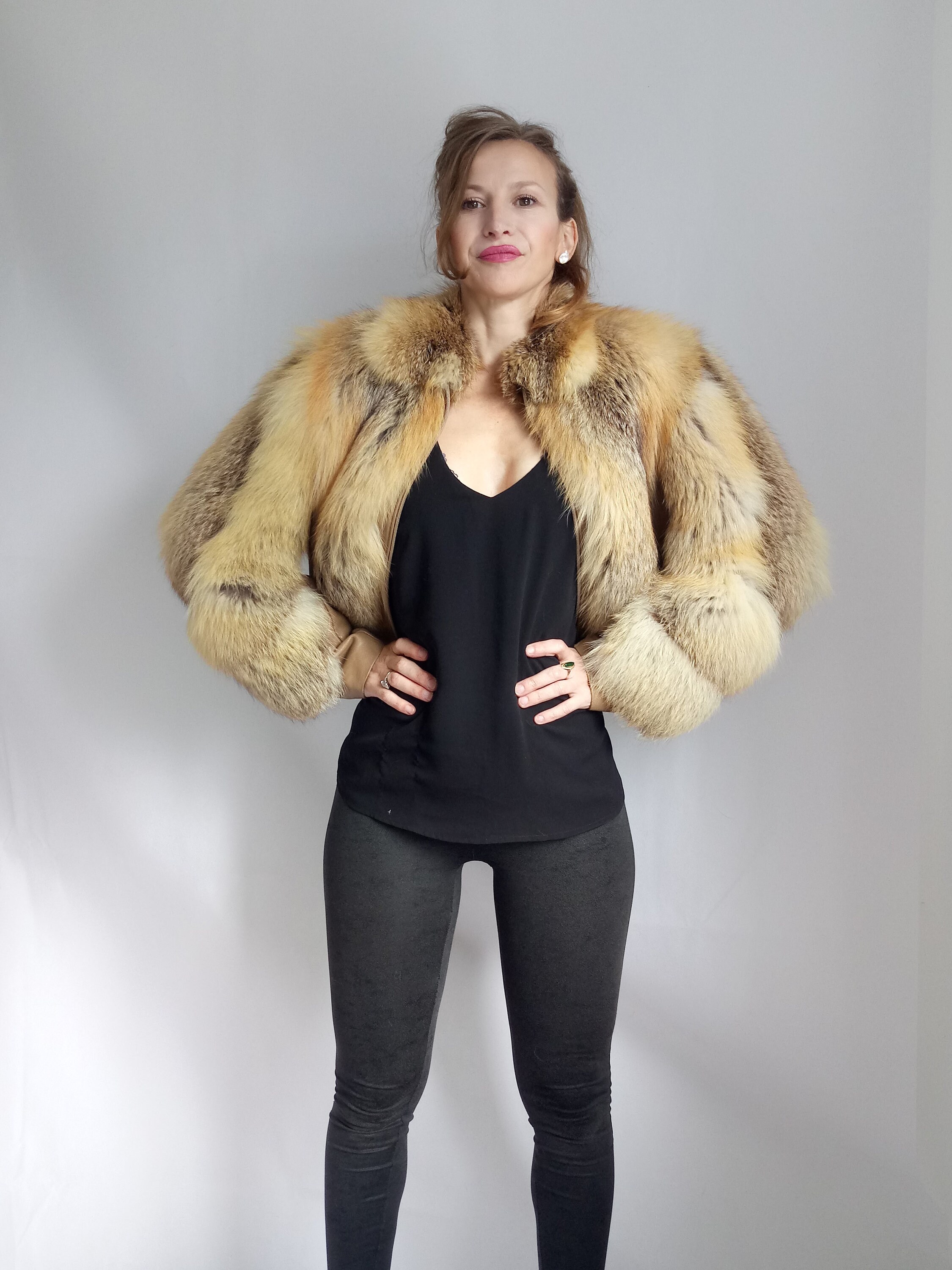 real fur jacket