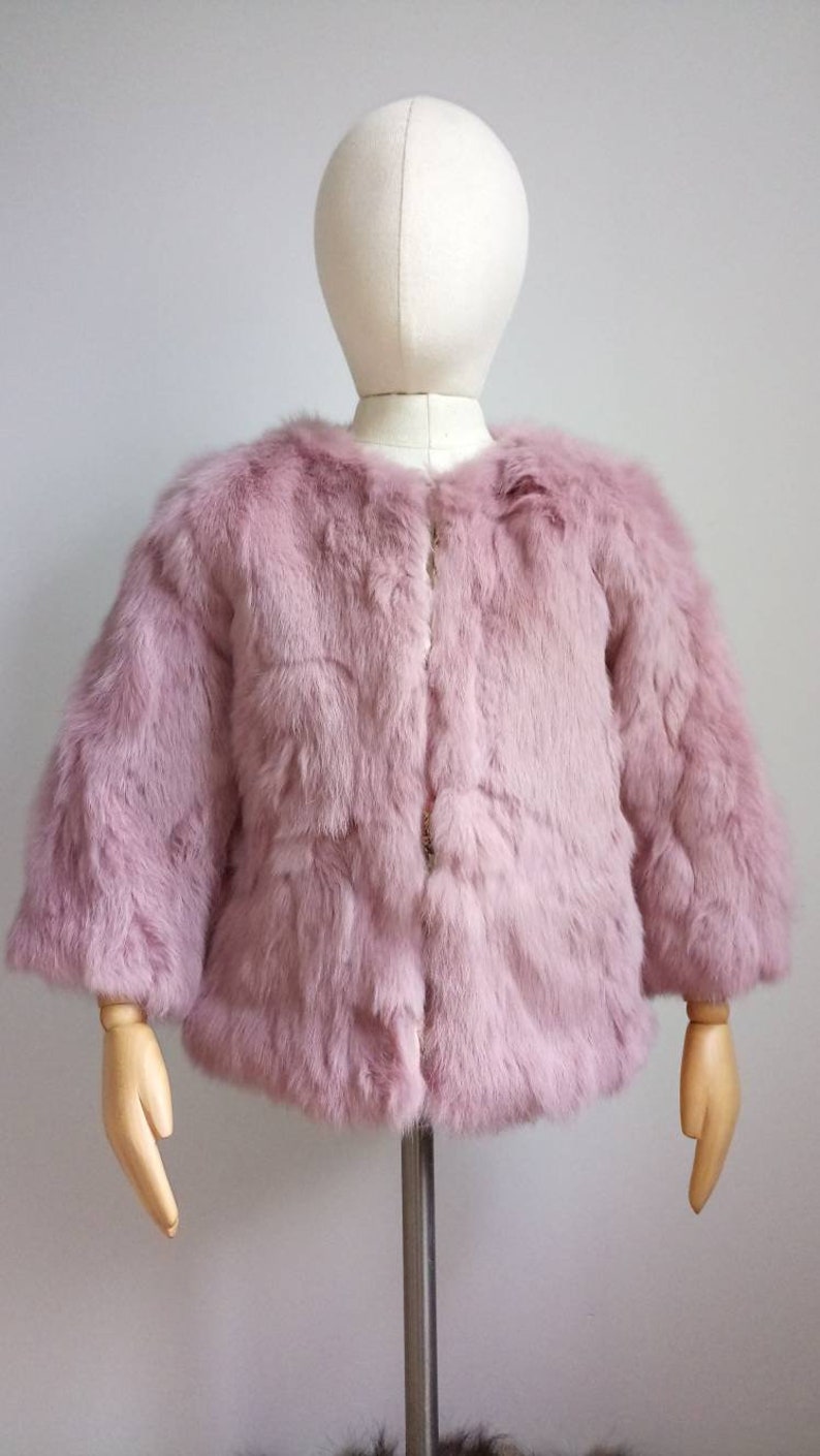 Baby toddler jacket. toddler coat. Personalised with initials. light grey or pink soft fur coat. little girl shops jacket. Toddler handmade coat.
