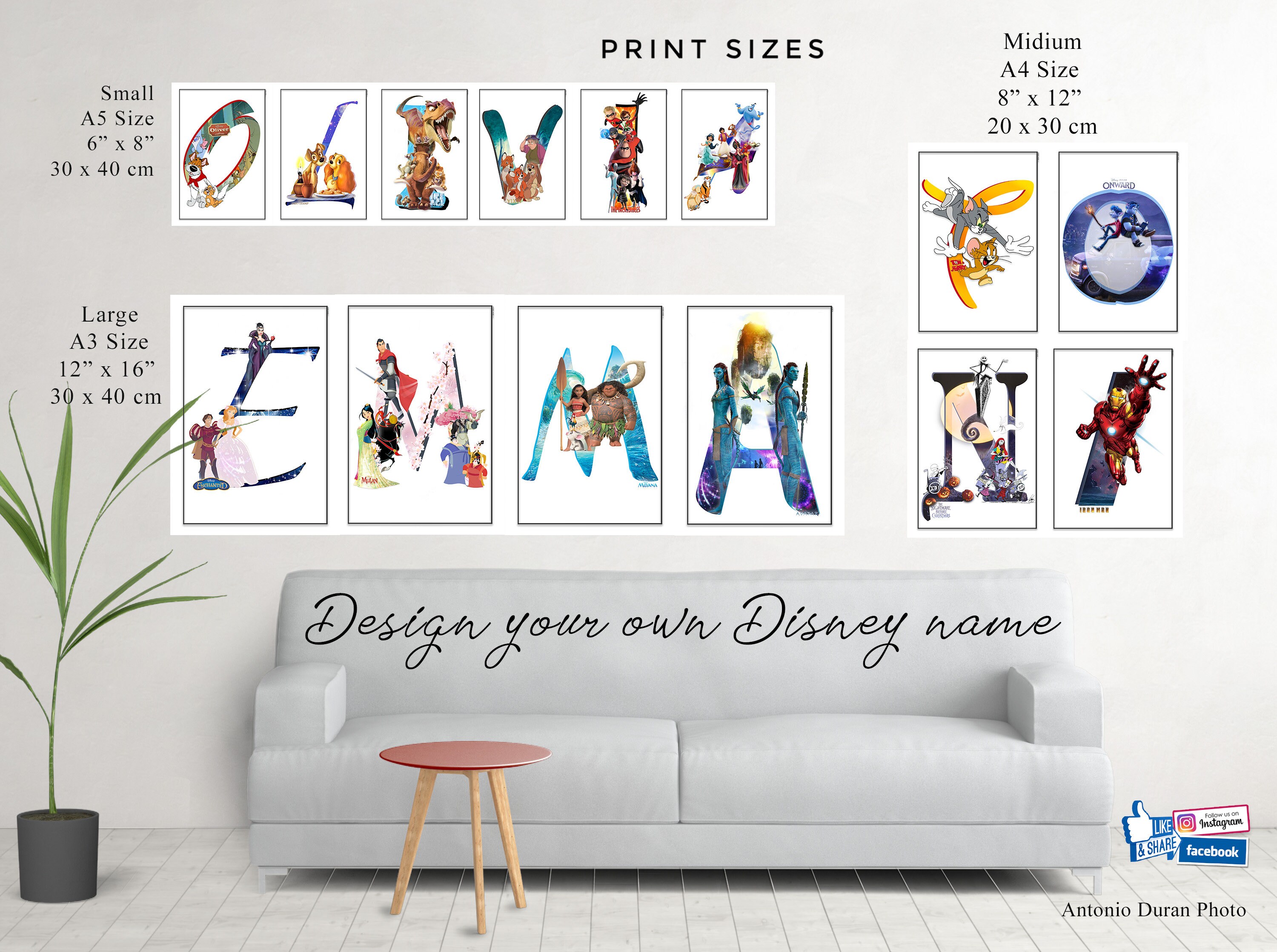 Frozen Disney Movie Poster Print Castle Princess Elsa Gift ...