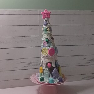Fake Gingerbread Cone Tree  Gingerbread Tree  Fake Candyland Gingerbread Cone Tree  Candyland Tree Fake Candyland Gingerbread Christmas Tree