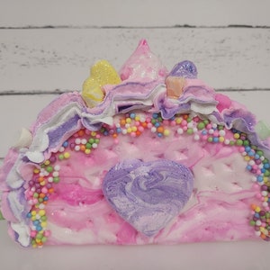 Fake Heart Taco,  FakeTaco,  Fake Valentine Taco,  Faux Pastel Heart Taco,