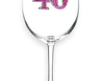 40th Birthday Jeweled Glassware