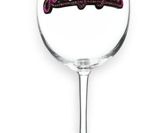 The Queens' Jewels -  Jersey Girl Jeweled Drinkware  - Unique Gift for Women Birthday Cute Not Painted Bling Bedazzled