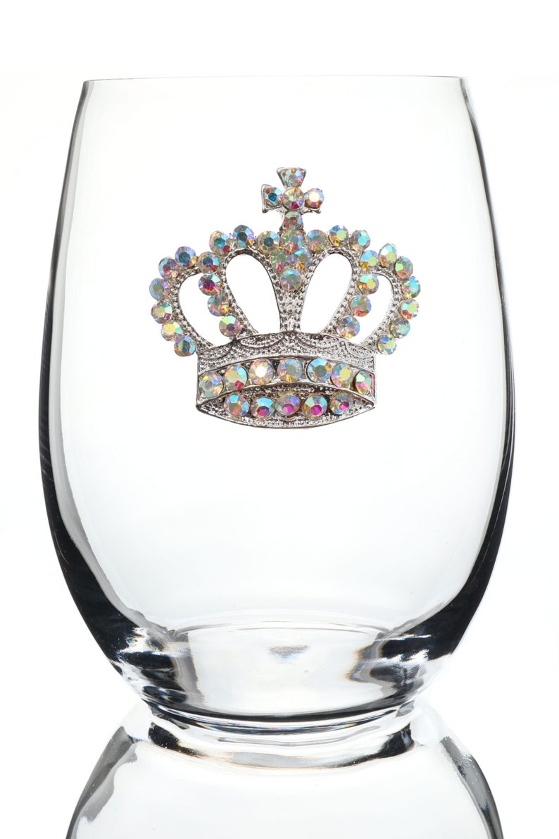 The Queens Jewels Wine Glass - Thumbnail 3