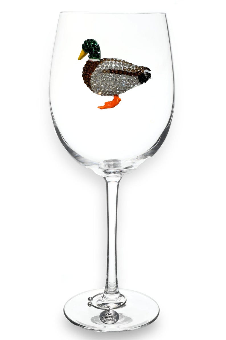 TwoJewelsLLC Mallard Duck Glassware