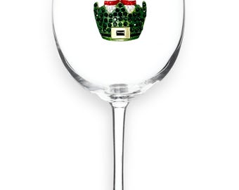 The Queens' Jewels -  Elf Feet Glassware  - Unique Gift for Women Birthday Cute Not Painted Bling Bedazzled