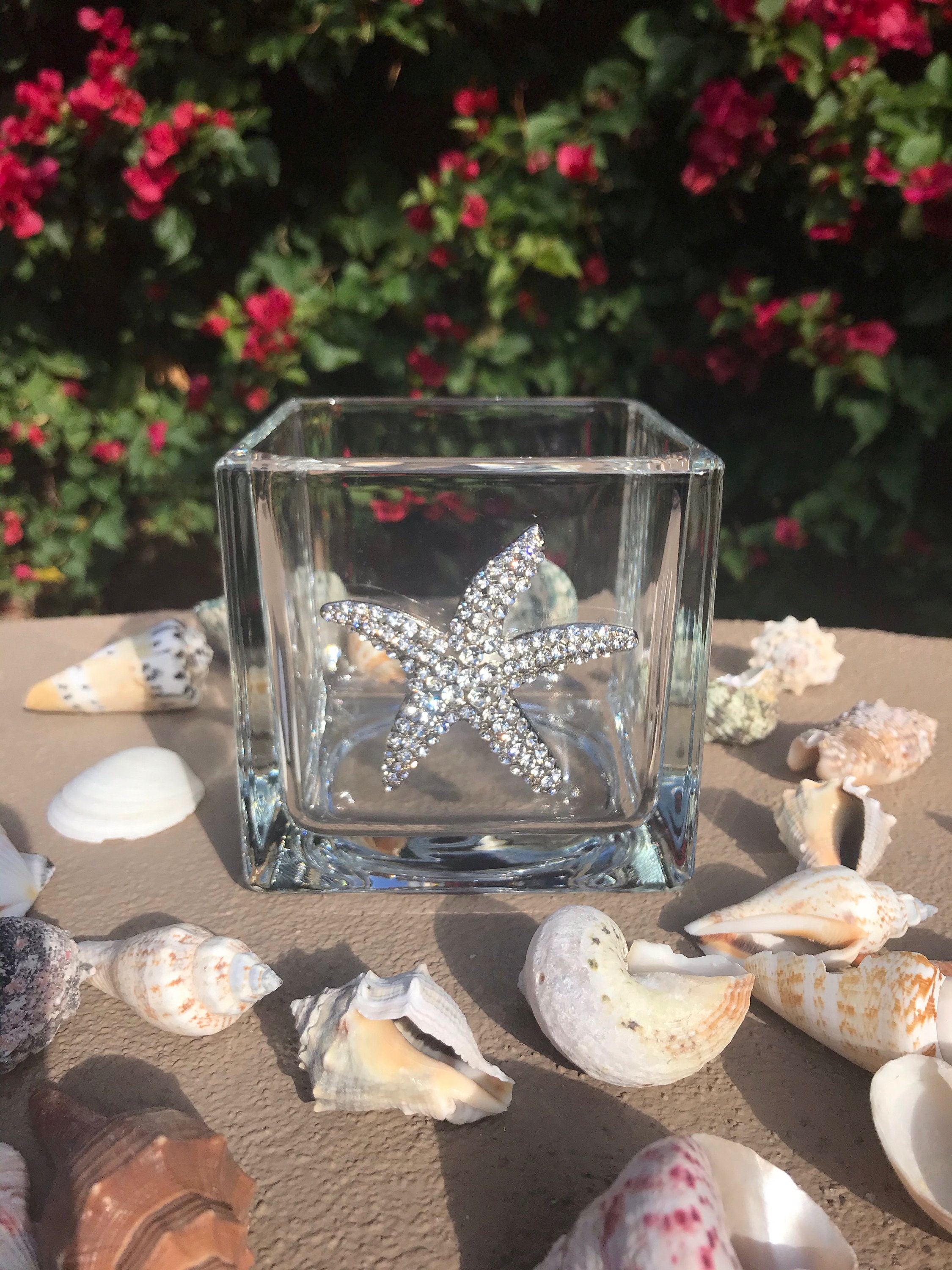 Starfish Jeweled Glassware