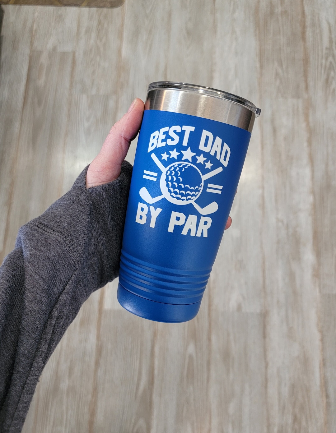 Best Dad by Par, Custom Tumbler for Dad, Gift for Dad, Personalized Tumbler Etsy
