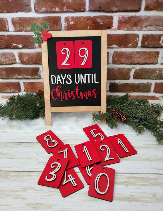 Countdown to Christmas Days Until Christmas Calendar