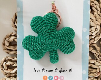 Silhouette Di Trifoglio - Icona Di Quadrifoglio Con Contorno Verde