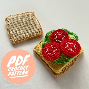 Crochet Sandwich PDF Pattern image 1