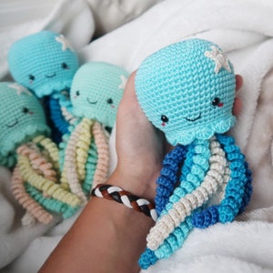 Cute Crochet Octopus toy for Preemie image 8