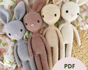 PDF Crochet Bunny Pattern