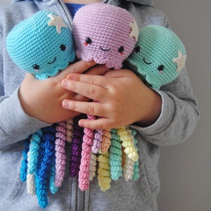 Cute Crochet Octopus toy for Preemie image 1