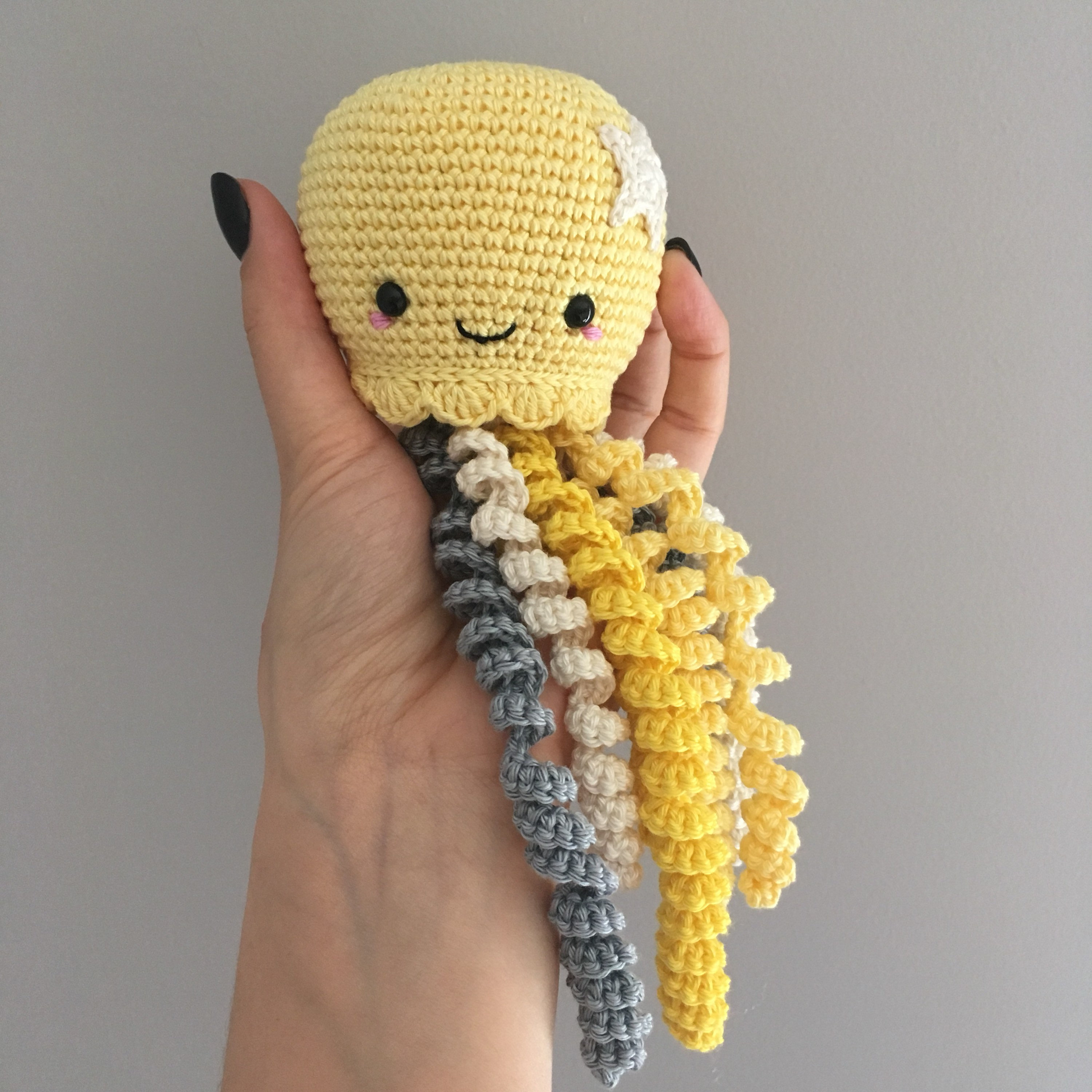 まりりん たこのあみぐるみ かぎ針編みのタコ編みぐるみパターン：LilCrochetLove（PDFパターン