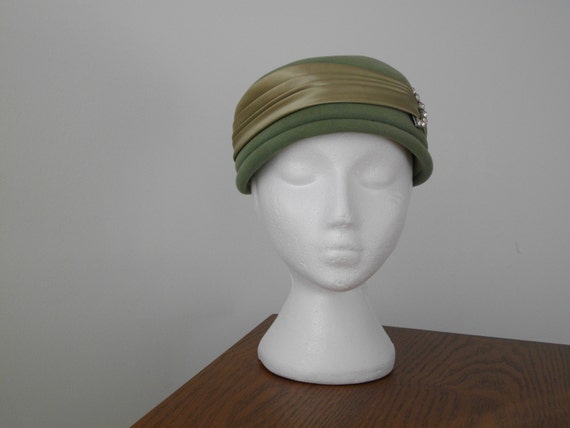 1950'S VINTAGE PILL BOX Dress Hat
