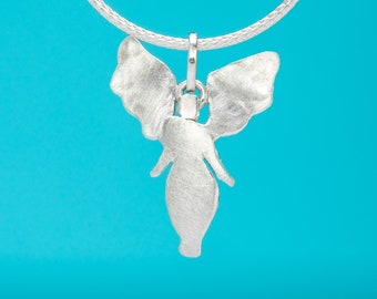 Angel as a chain pendant made of 925 sterling silver