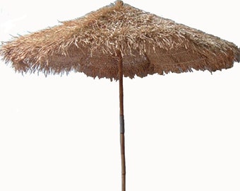 Palapa thatched umbrella bamboo in 3 sizes