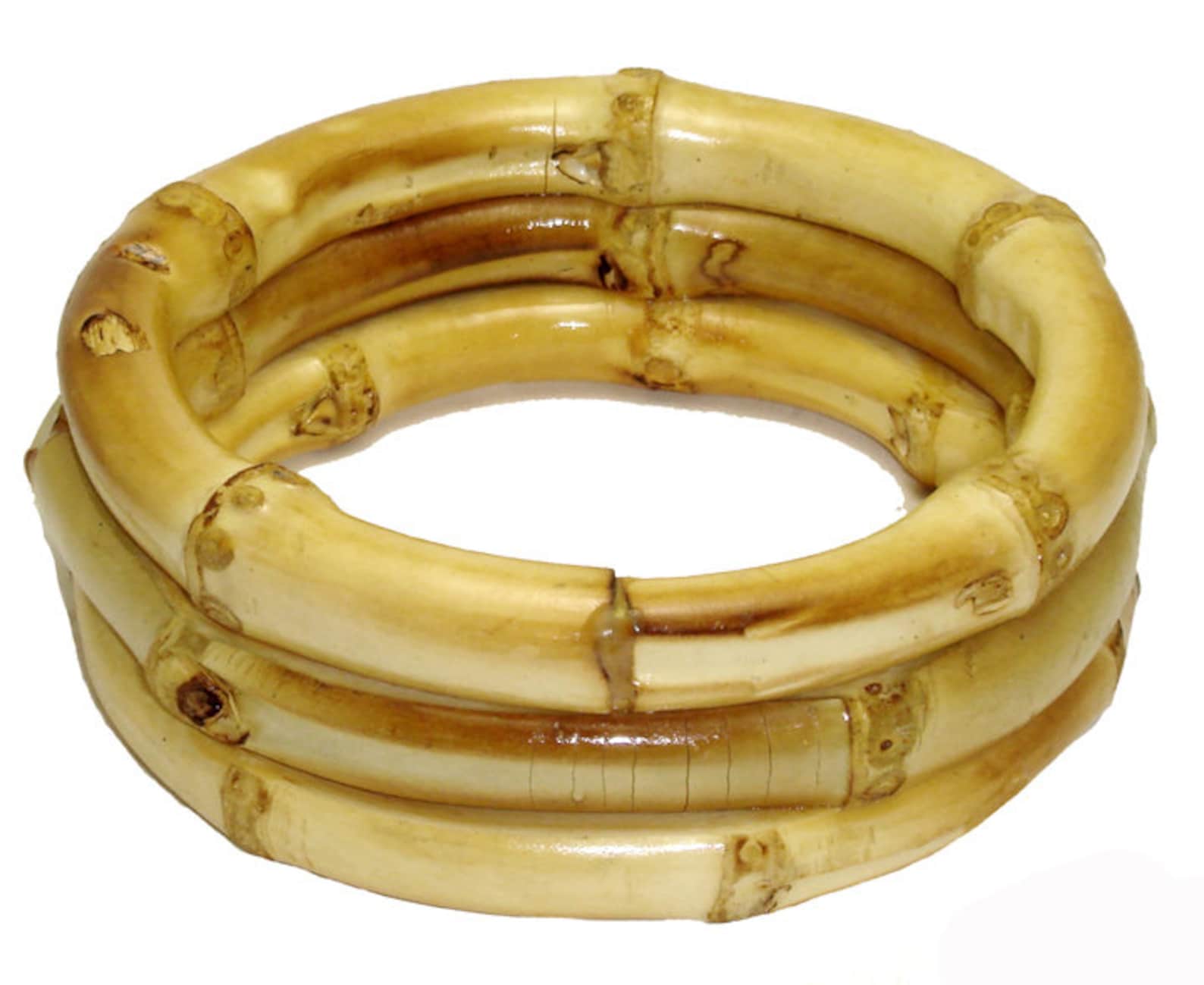 Bamboo Bracelet Made From Real Bamboo Etsy