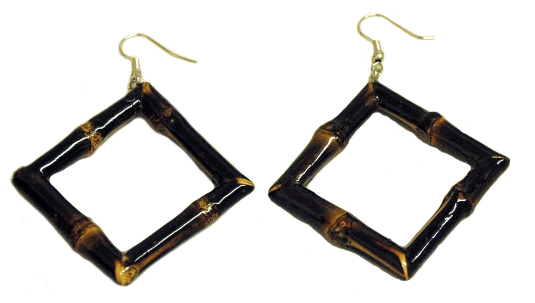 Bamboo earrings Etsy