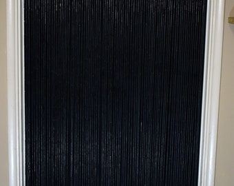 black bamboo curtain