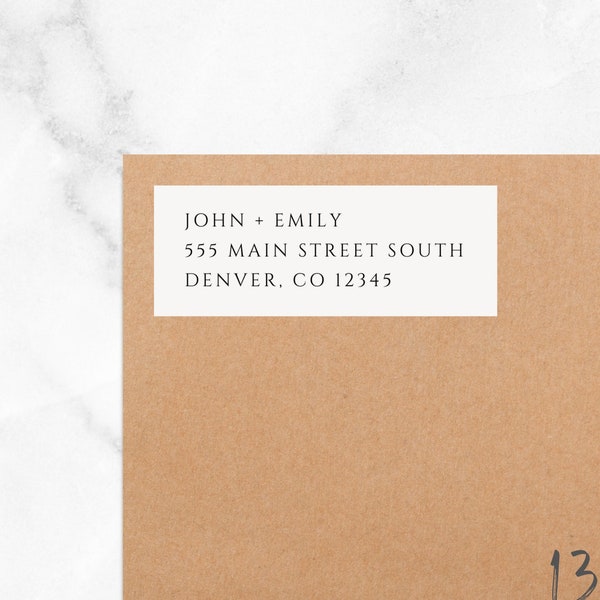 Cheap return address labels etsy