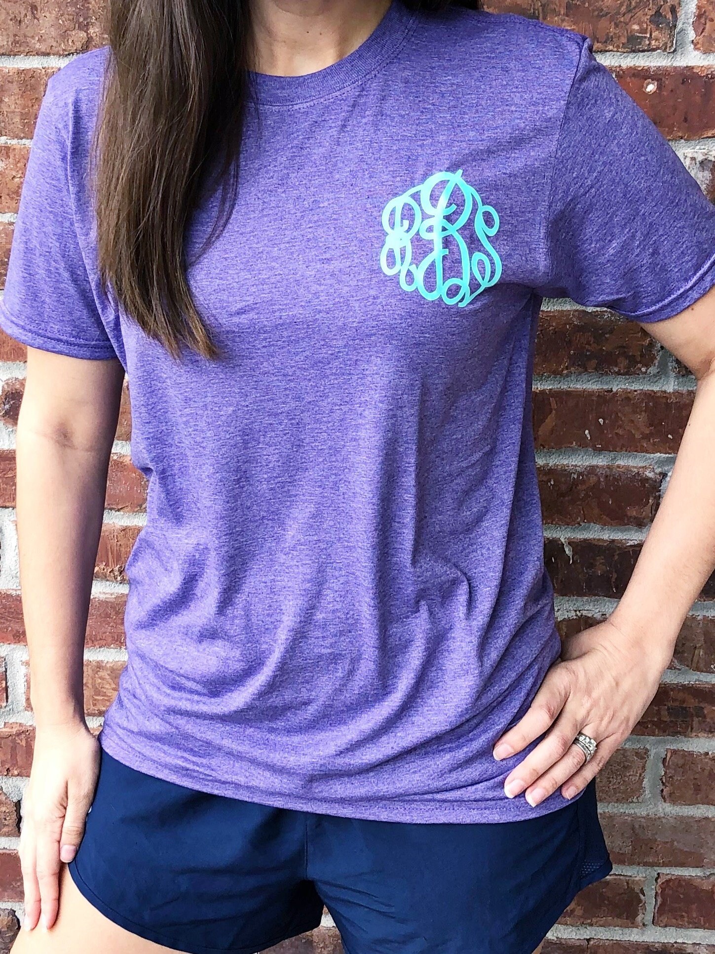 Monogram Shirt Womens Monogram Shirt Pocket Monogram Shirt Etsy