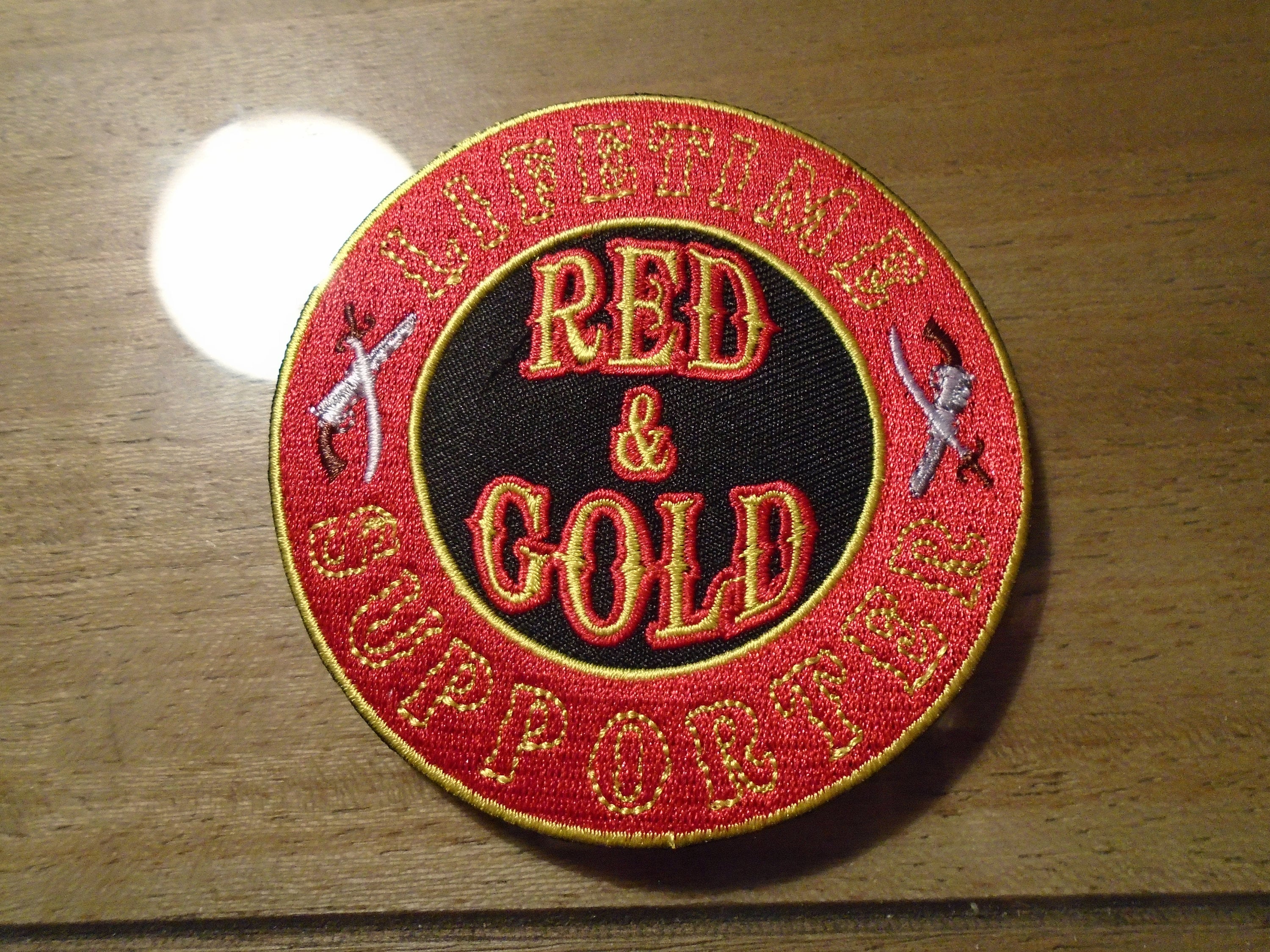 Red And Gold Support Shop