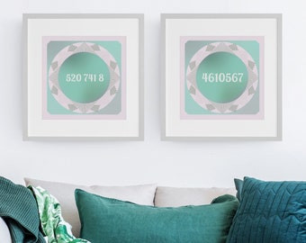 Grabovoi Sequence Print Set – Law of Abundance, Lottery (Digital Download)