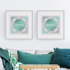 Unexpected Money and Winning the Lottery -  Set of 2 - Printable - Grabovoi Sequence - Law of Attraction - Law of Abundance