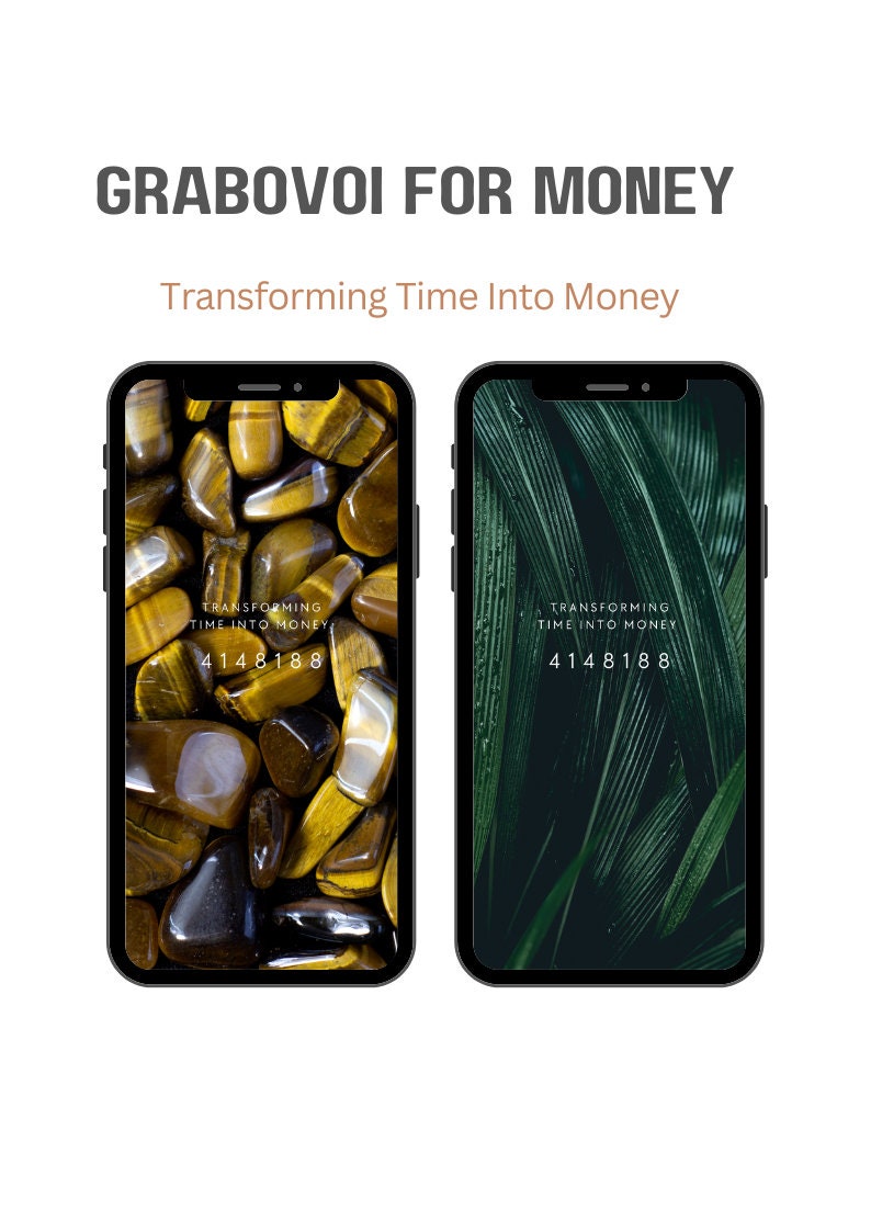 Grabovoi Codes for Money - Phone Wallpaper - Set of 8 Designs - Radionic Power - Money ...