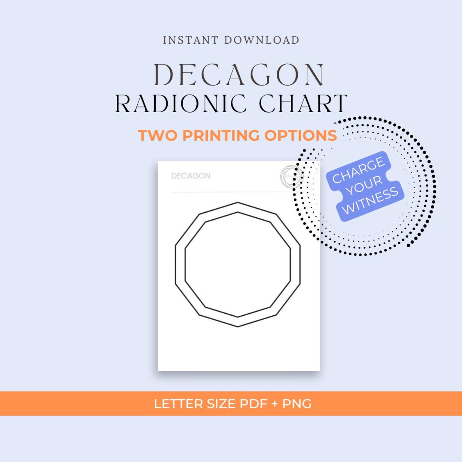 Decagon Chart - Radiesthesia and Radionics - Witness Preparation ...