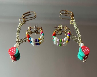 耳栓イヤリング - ストロベリーハギーズ