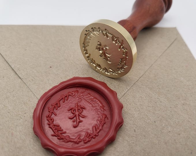 Lord of the Rings  - Brass Sealing Stamps – "The One Ring" - Tolkien