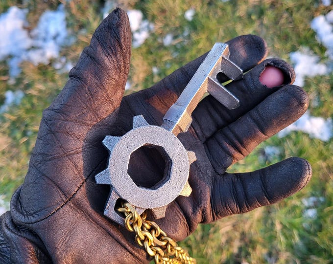 Small Key - Lifesize Metal Replica - The Legend Of Zelda: Twilight Princess