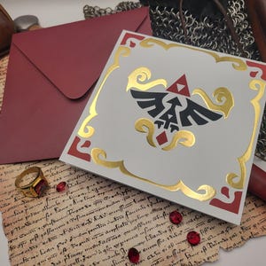 La lettre de Zelda - Réplique grandeur nature de Legend of Zelda: Ocarina of Time - Version 3DS