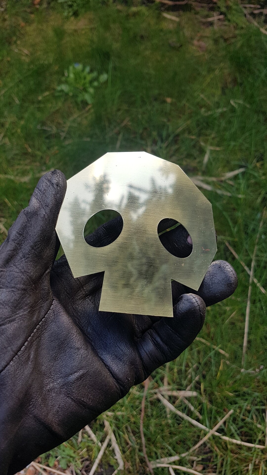 Gold Skulltula Token Made of Solid Brass the Legend of Zelda Ocarina