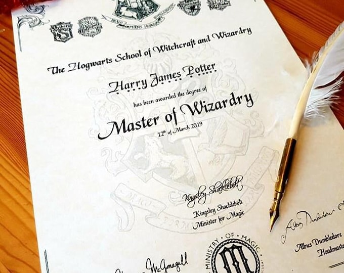 Customised Wizardry Diploma - Master of Wizardry