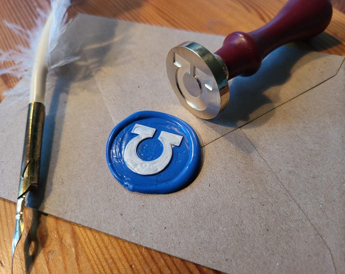 Warhammer 40k  - Wax Seals and Brass Sealing Stamps – Ultra Marines Livery