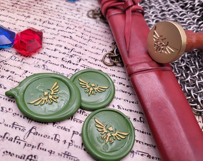 Legend of Zelda - Wax Seals - Hylian Crest - Twilight Princess