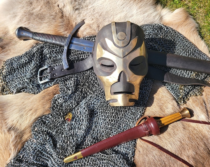 Dragon Priest Mask - Krosis - Solid Metal - Lifesize Replica - The Elder Scrolls V: Skyrim