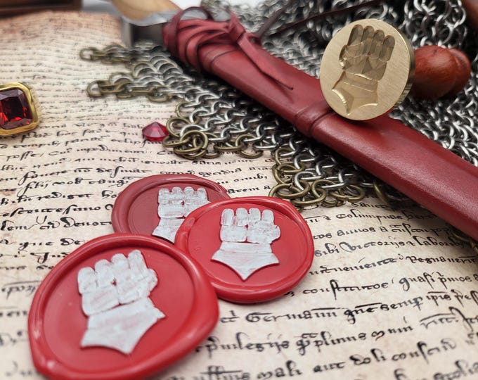 World of Warcraft - Stromgarde Human Kingdom - Wax Seal Stamp