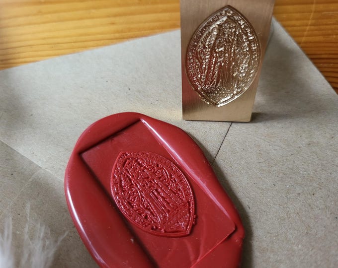 Queen Margaret of France, Wife of Edward Longshanks - Historical Wax Seal –  13th Century