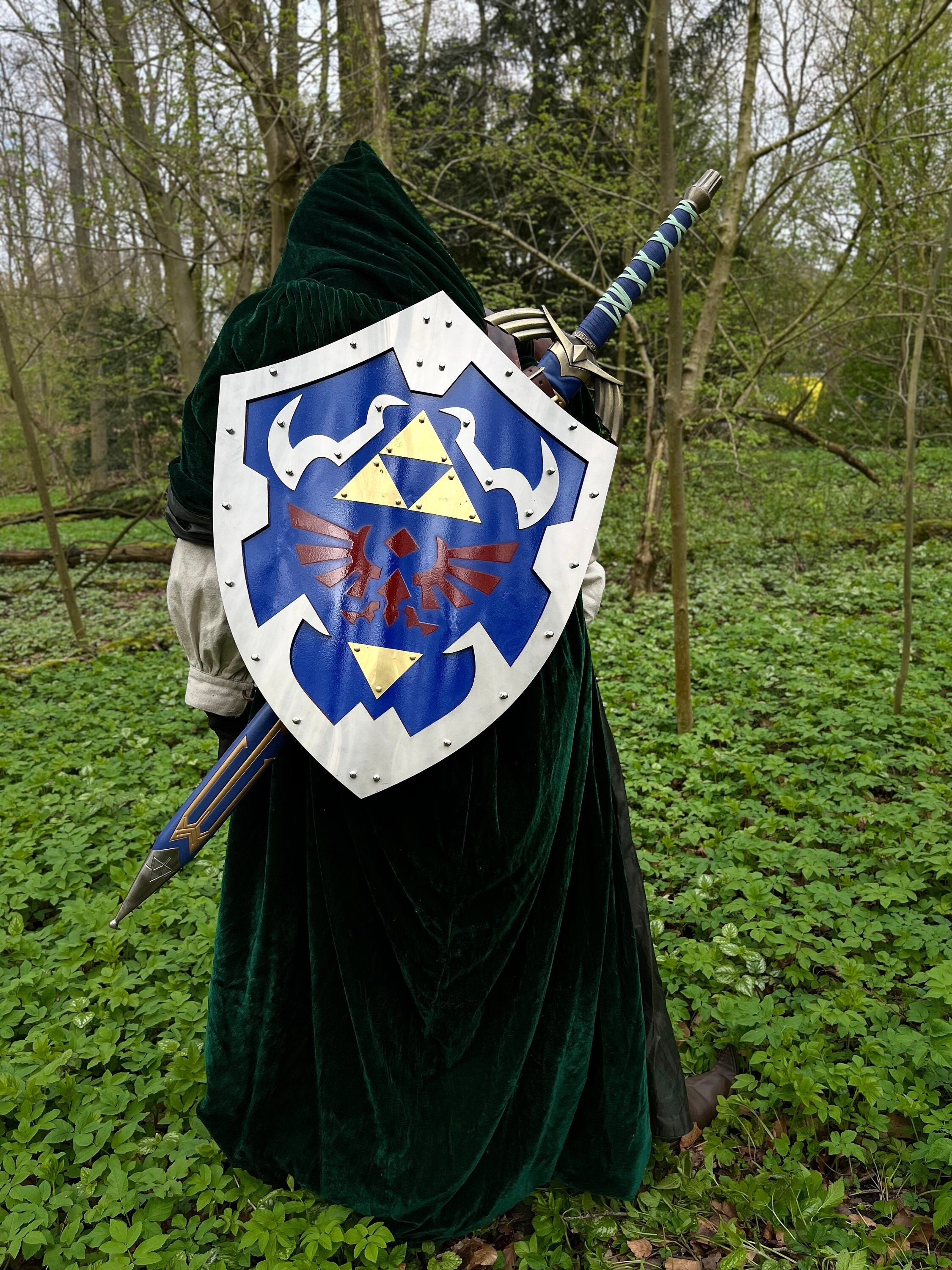 Hylian Shield from Zelda Breath of the Wild - Life Size