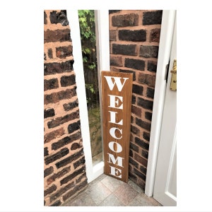 WELCOME sign | farmhouse signs | porch decor |  housewarming gift | gift | wood plaque