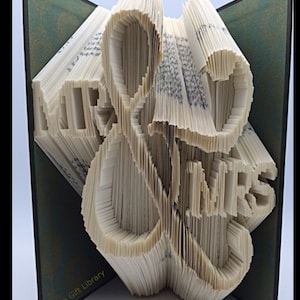 Mr & Mrs Folded Book Artv - Mr & Mrs Hochzeit
