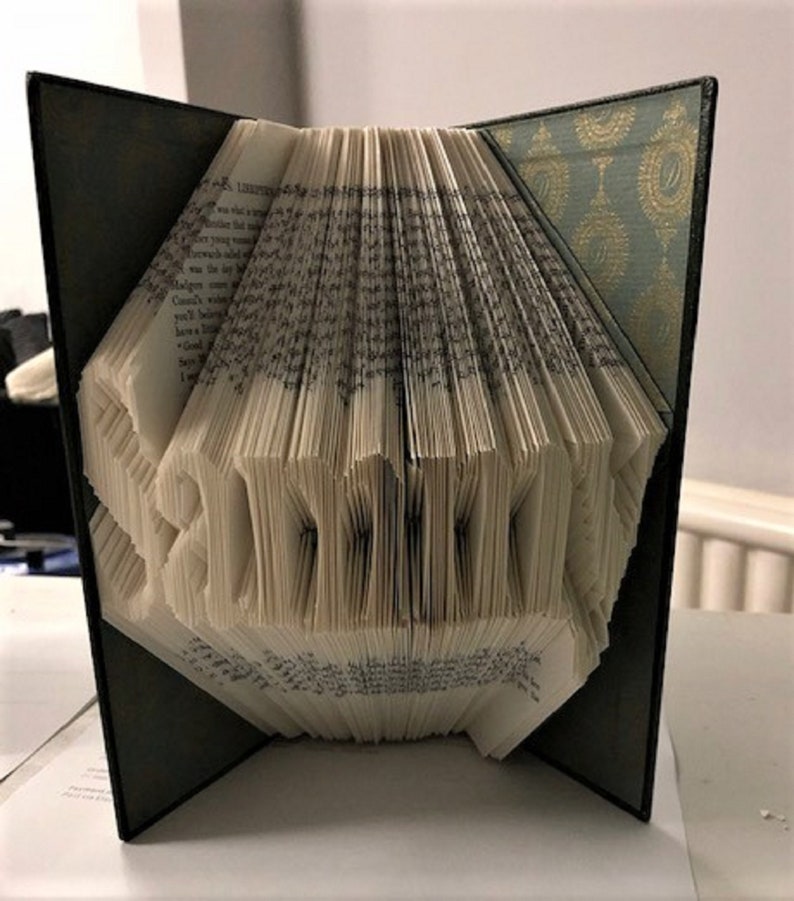 Folded Book Artpapernameany Etsy