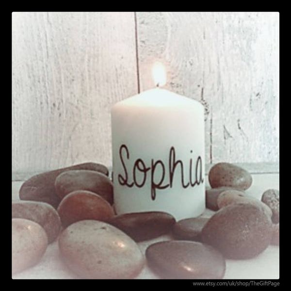 Personalised Votive Candles, Wedding favours, Baptism, Christening, Party Favours, Hen night , Baby shower, Teacher gifts