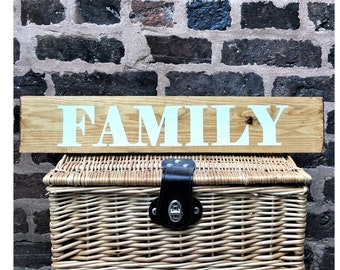 FAMILY Sign  Wooden Plaque