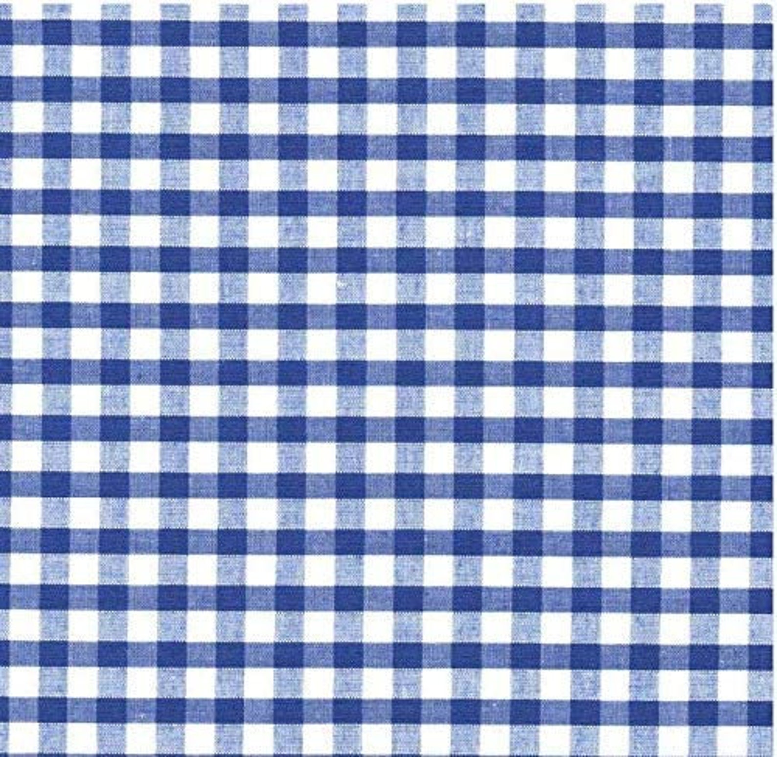Gingham 1/4” Inch Checkered Poly Cotton Fabric by the Yard, 58”/60 ...